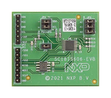 NXP Semiconductors Semiconductors Sc18Is606-Evb Evaluation Board, I2C To Spi Bridge