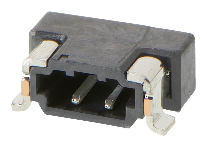 Molex 214721-0020 Connector, R/a Header, 2Pos, 1Row, 0.8mm