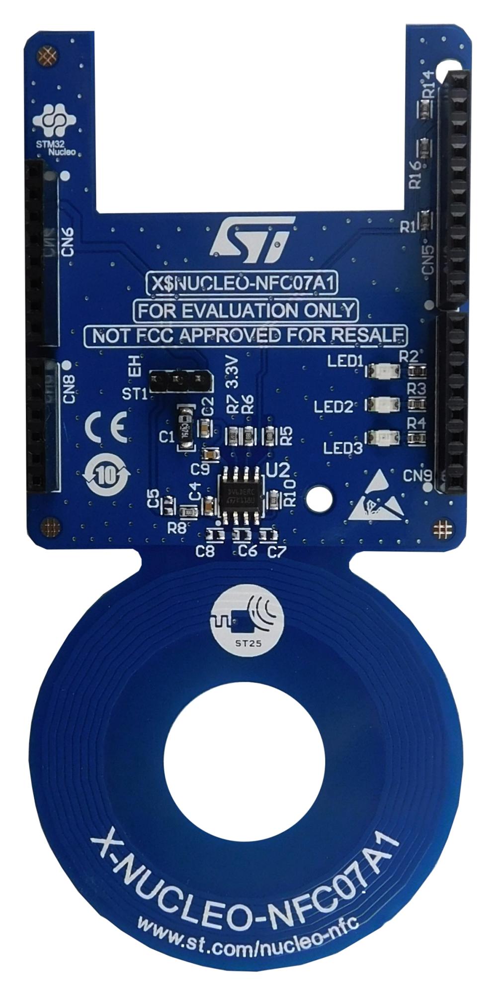 STMicroelectronics X-Nucleo-Nfc07A1 Expansion Board, 32Bit, ARM Cortex-M