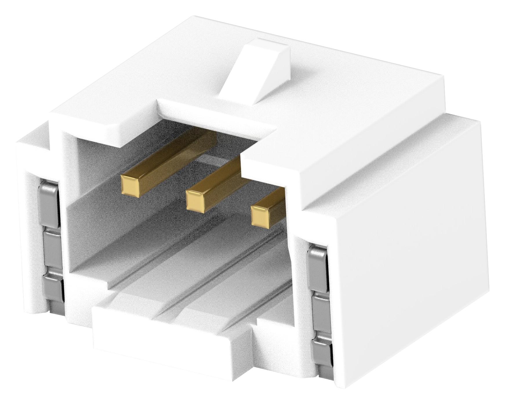 Te Connectivity 2-2381626-3 Conn, R/a Header, 3Pos, 1Row, 1.5mm