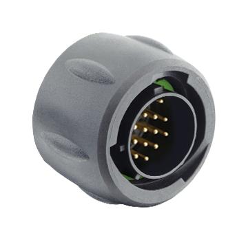 Souriau Utsx614E18P Circular Connector, Plug, 18Pos, Solder