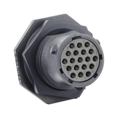 Souriau Utsx71419Sy Circular Connector, Rcpt, 19Pos, Crimp