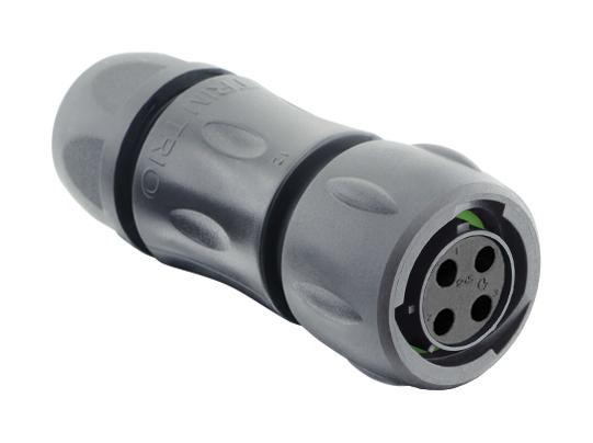 Souriau Utsx6Jc124Sscr Circular Connector, Plug, 4Pos, Screw