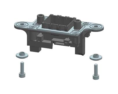 Amphenol Sine/tuchel C146 N23 002 G8 Module Frame, Size 3, Pa+Gf