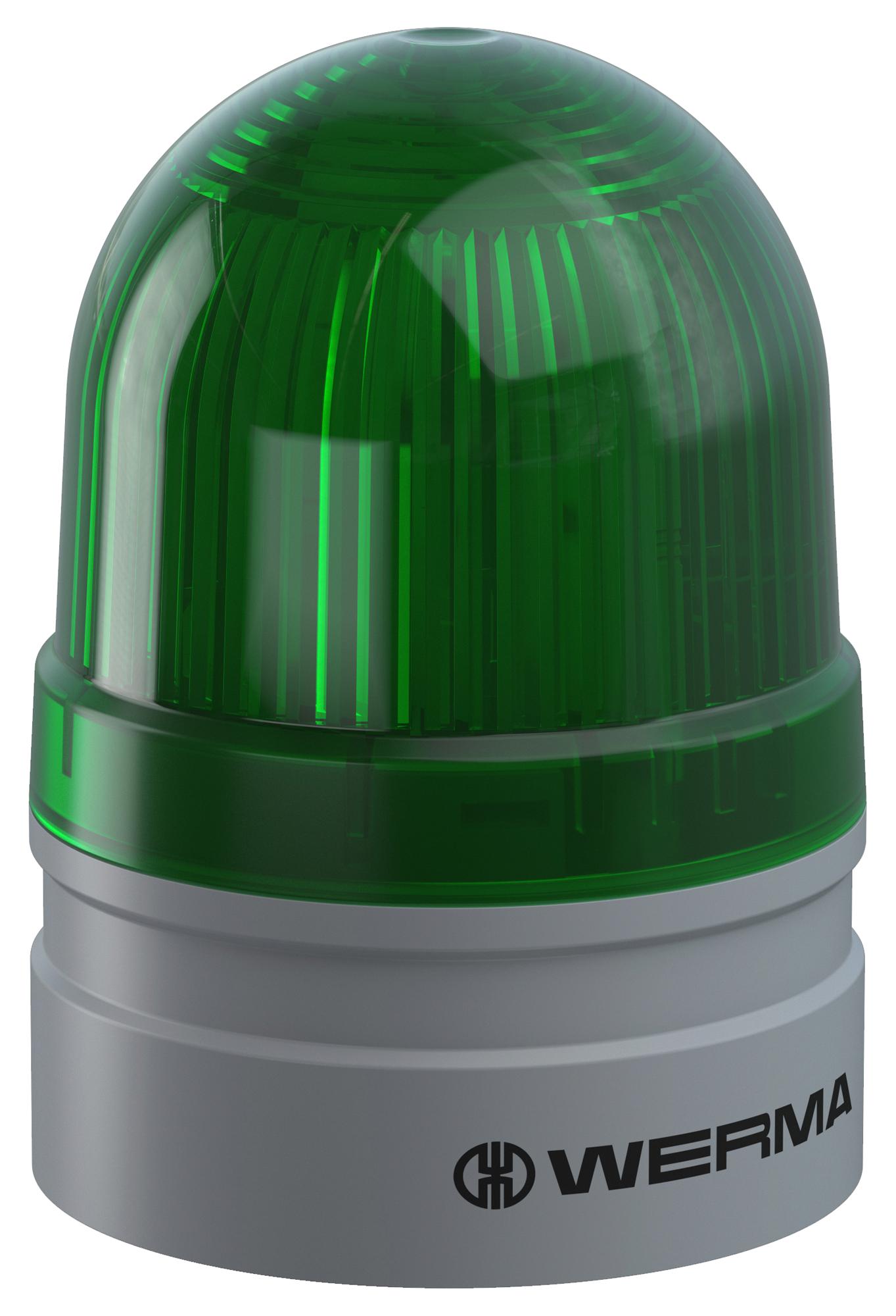 WERMA 26022075 Beacon, Led, Evs/flash/twinflash, Green