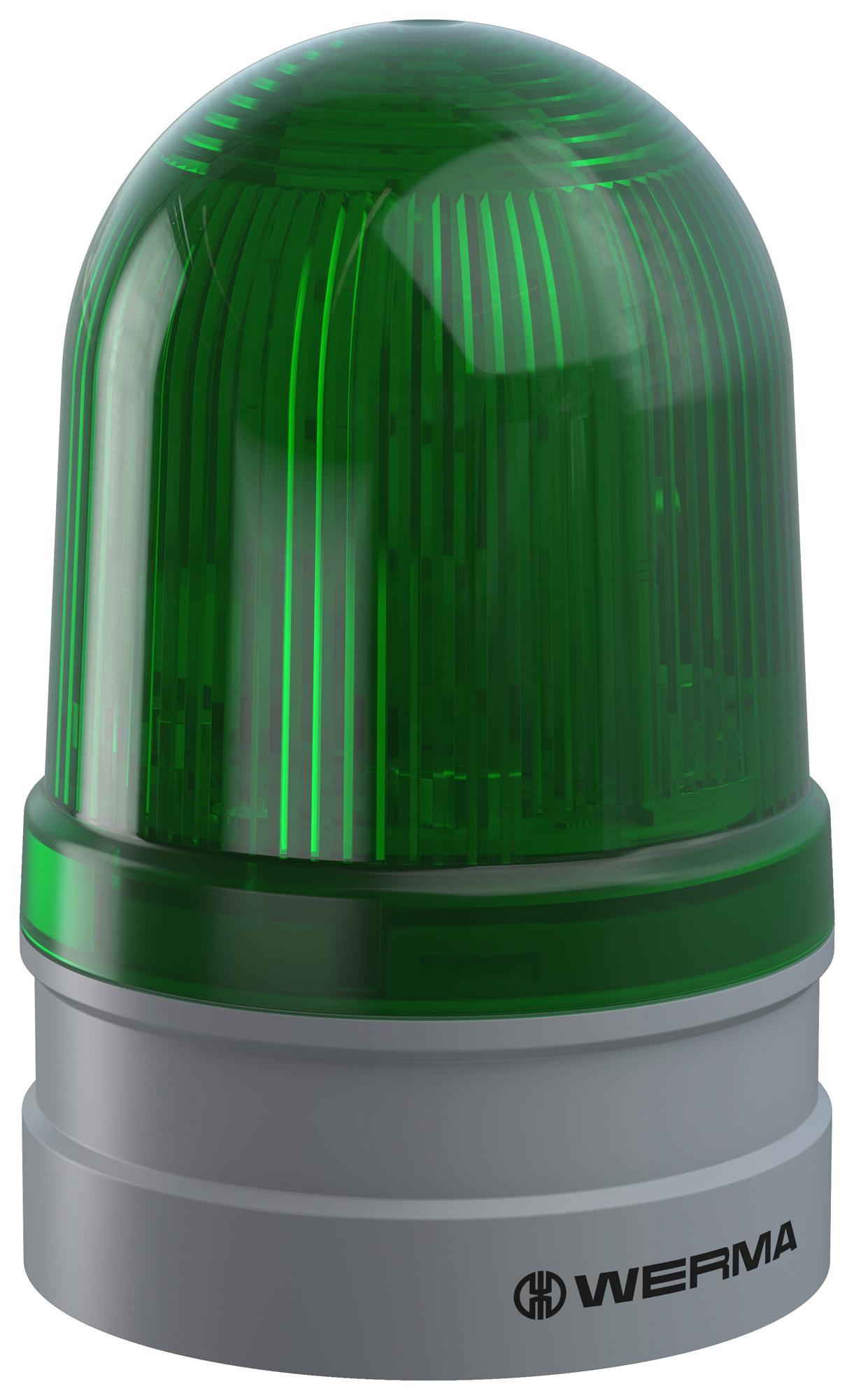 WERMA 26122060 Beacon, Led, Evs/flash/twinflash, Green