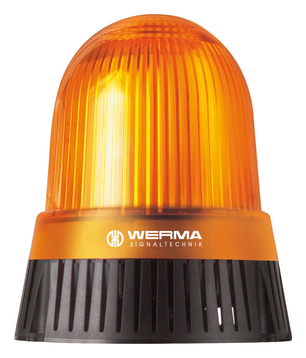 WERMA 43131075 Beacon/sounder, 32 Tone, Rotating, 108Db