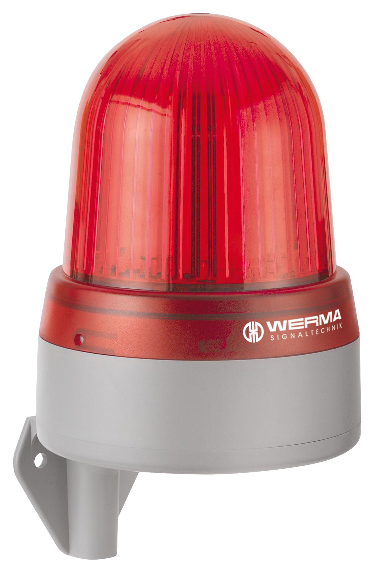 WERMA 43210060 Beacon/sounder, 32 Tone, Stdy, 108Db