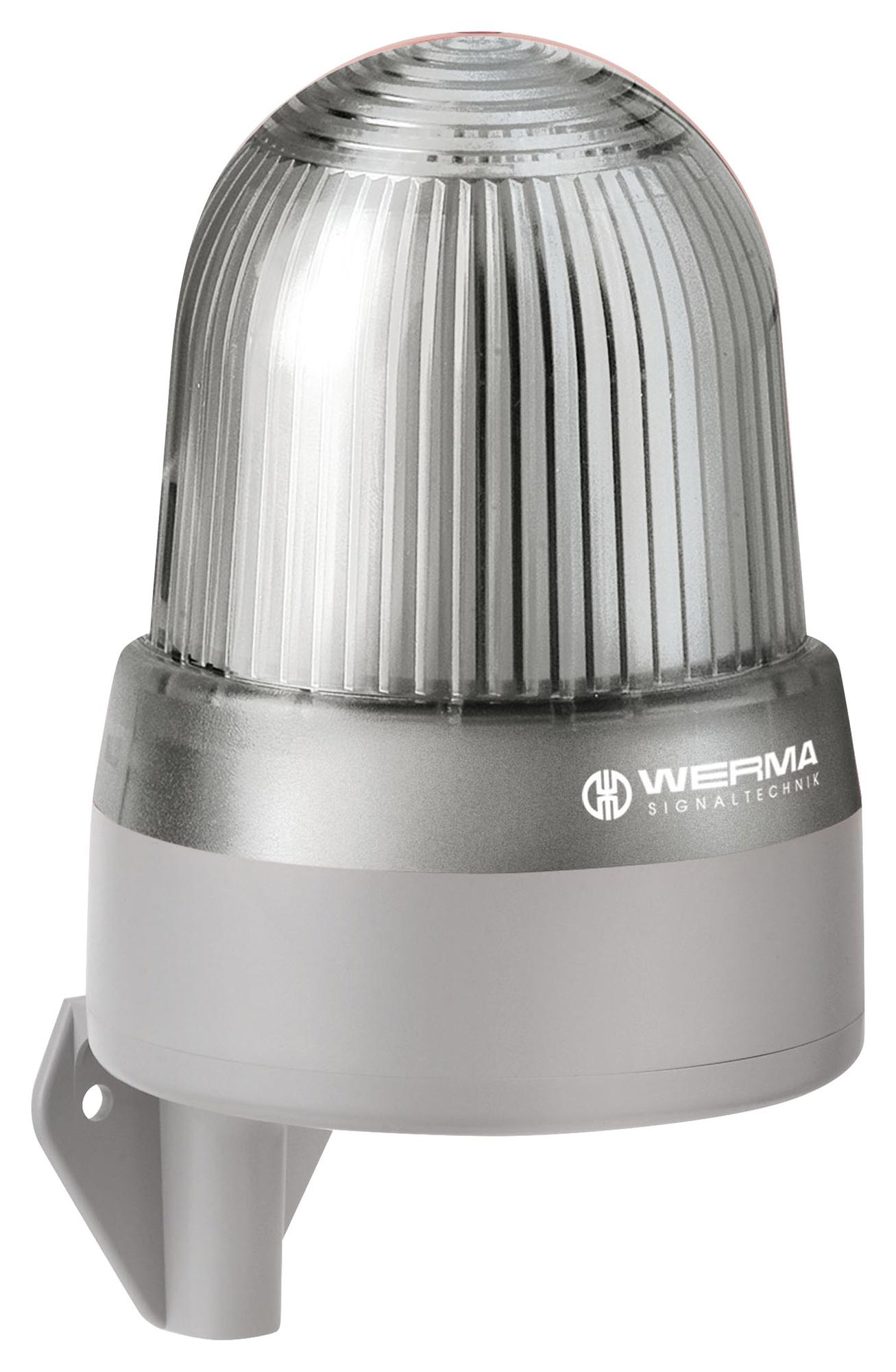 WERMA 43341075 Beacon/sounder, 32 Tone, Rotating, 108Db