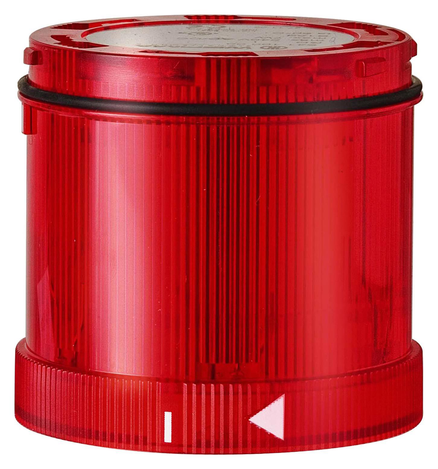 WERMA 64310067 Beacon, Xenon, Flashing, Red, 115Vac