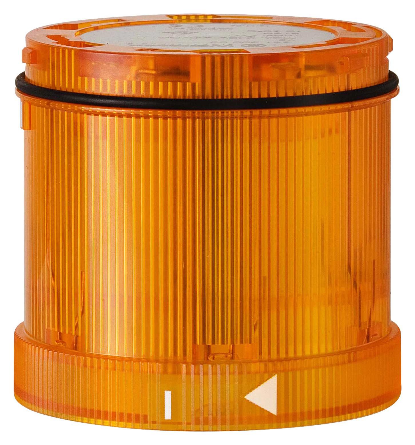 WERMA 64330054 Beacon, Xenon, Flashing, Yellow, 12Vdc