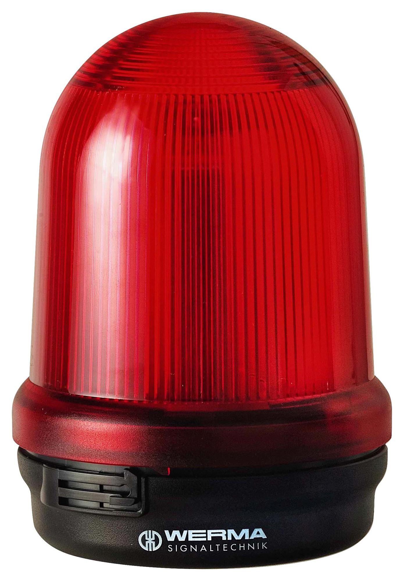 WERMA 82710078 Beacon, Blinking, Red, 230Vac/dc