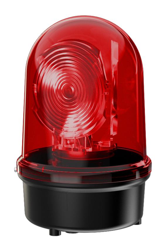 WERMA 88413060 Beacon, Led, Rotating, Red, 230Vac