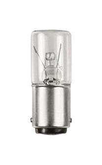 WERMA 95584057 Bulb, Ba15D, 115Vac, 61Ma, 5W, Silver