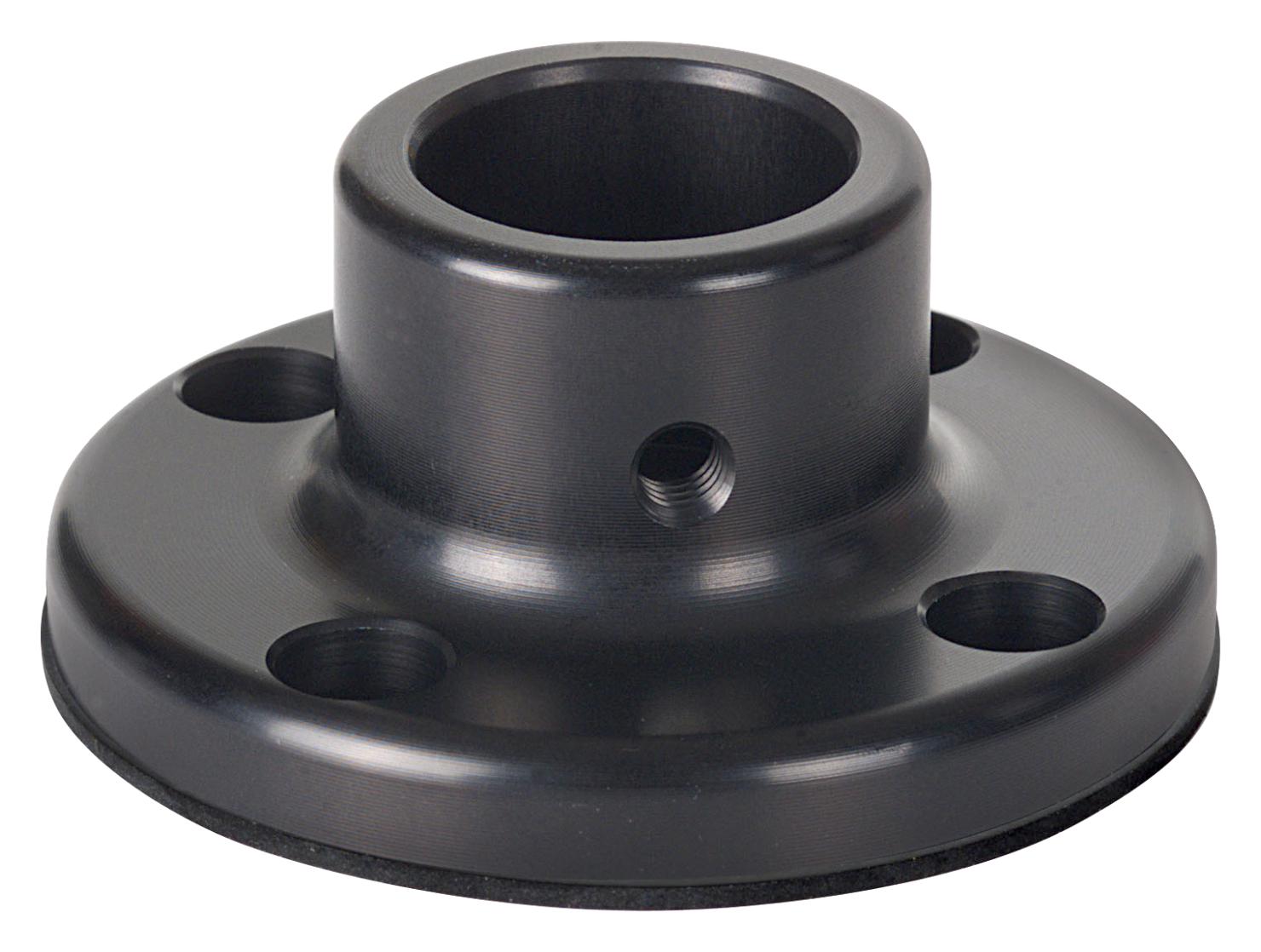 WERMA 97584091 Base, Tube Mount, Black, 70 X 31mm