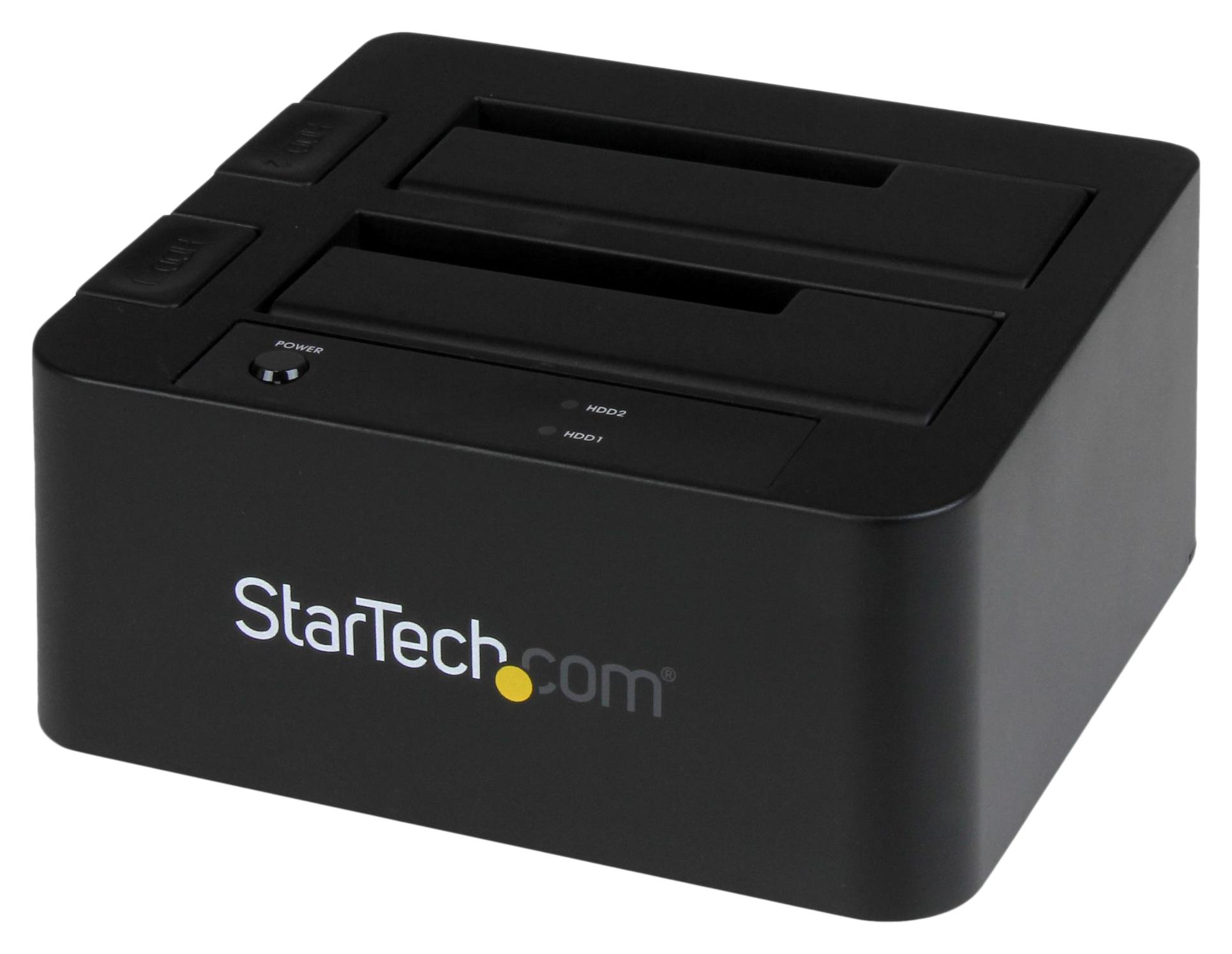 Startech Sdock2U33Eb Docking Station, Hard Drive, Sata, 6Gbps