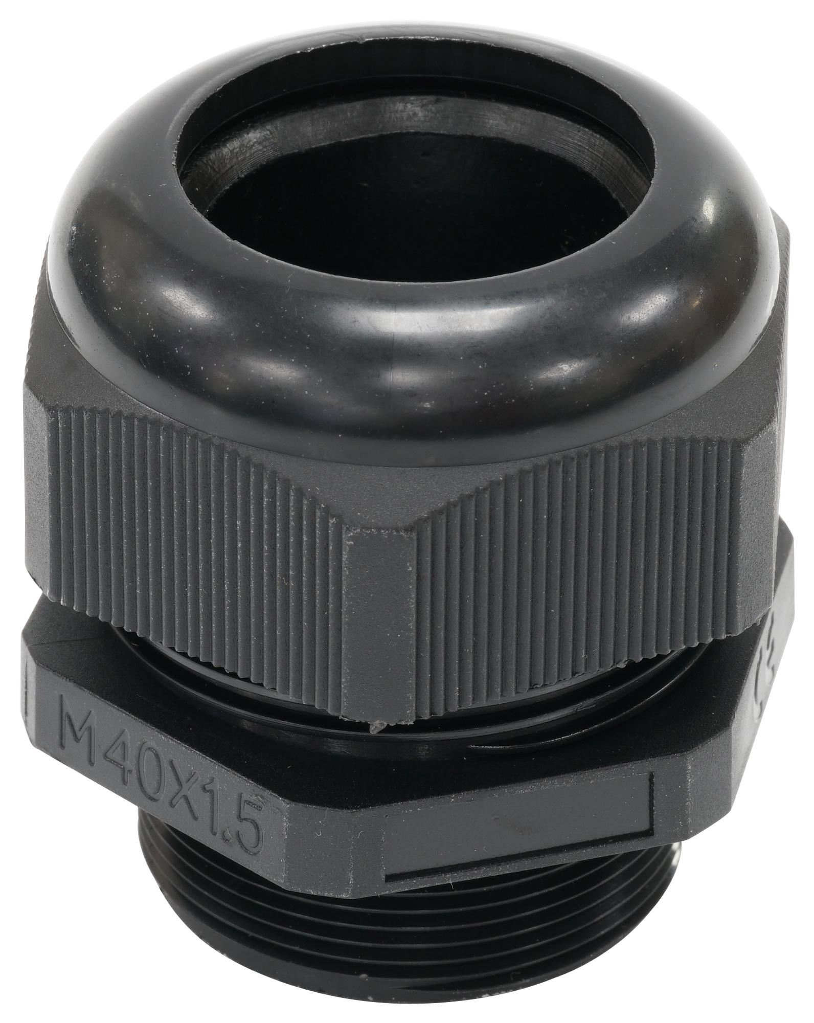 Multicomp Pro Mp009456 Heavy Duty Cable Gland, 22-32mm, M40/blk