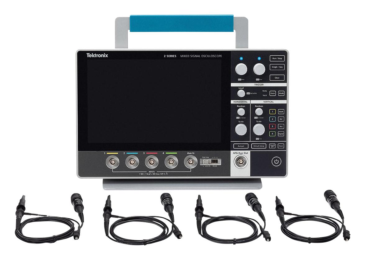 Tektronix Mso24 2-Bw-350+2-Mso+2-Ultimate+Probes Mso, 4+16 Channel, 350Mhz, 2.5Gsps