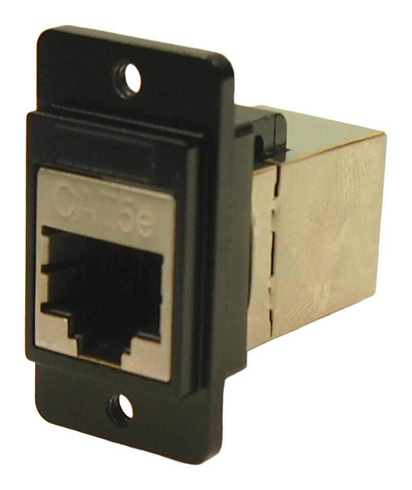 Multicomp Pro Mp - Cp30720Smb3 Adaptor, Rj45 Jack-Jack, 8P8C, Black