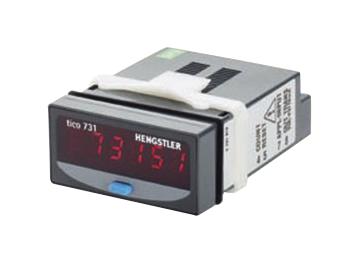 Hengstler 731502 Tachometer, 6 Digit, 7mm, 12Vdc - 24Vdc