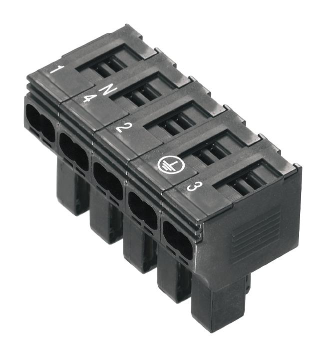 Weidmuller 1952130000 Plug-In Connector, 5Pos, 16-12Awg