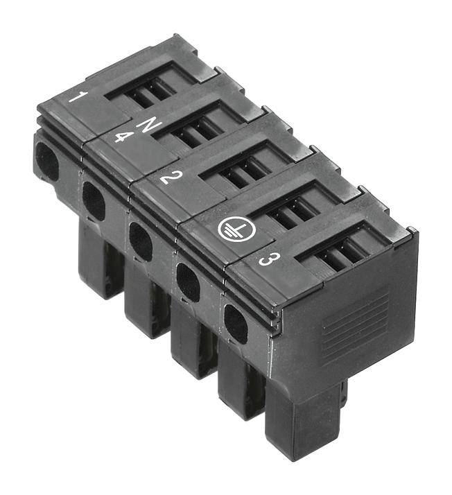 Weidmuller 1952120000 Plug-In Connector, 5Pos, 16-12Awg