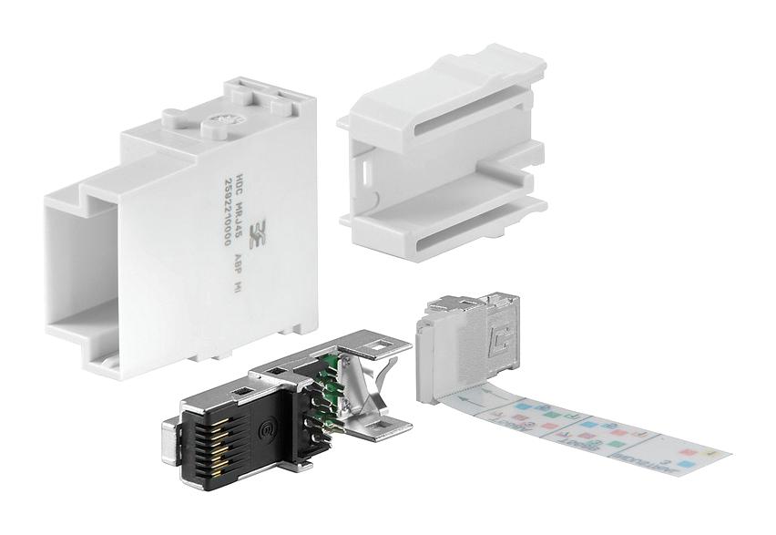 Weidmuller 2592210000 Rj45 Module, Plug Insert, 8Pos, Plug, 1A