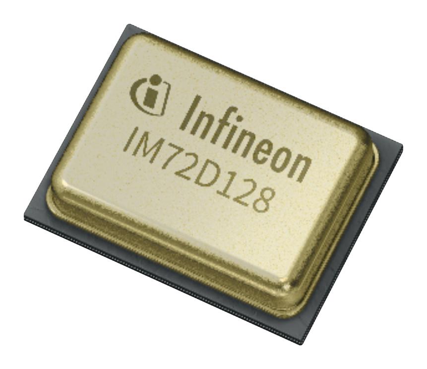 Infineon Im72D128V01Xtsa1 Mems Microphone, Digital, -40 To 85Deg C