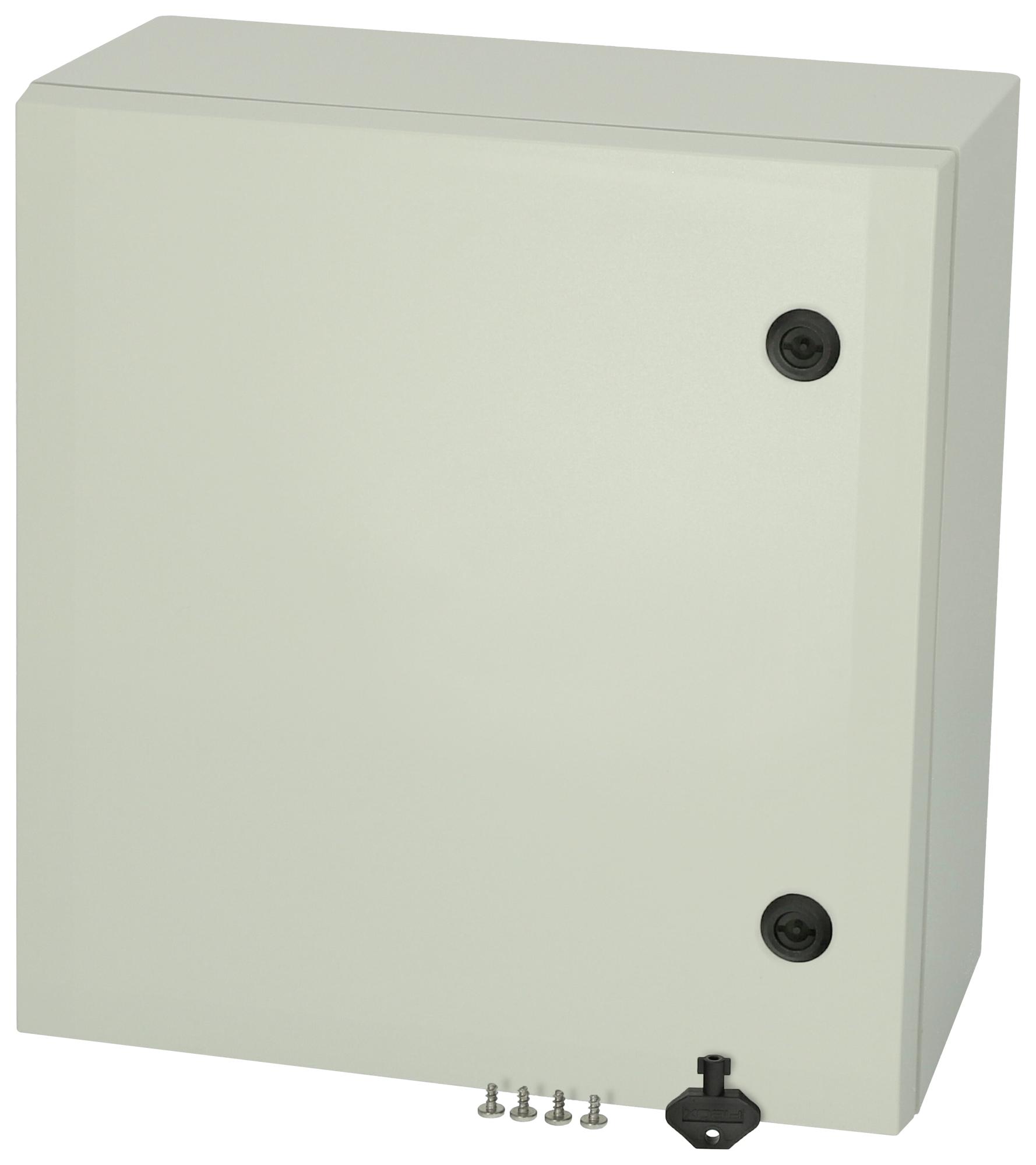 Fibox Arca 505021 No Mp Enclosure, 500mm X 500mm X 210mm, Lock