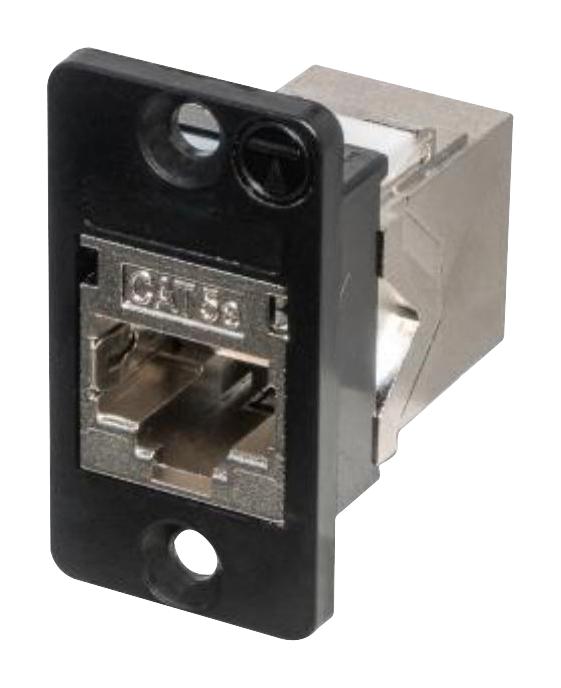 Tuk Fack2Sbpm Mod Coupler, Shld Rj45 Jack, 8P8C, Cat5E