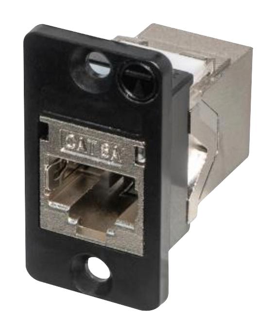 Tuk Sgack2Sbpm Mod Coupler, Shld Rj45 Jack, 8P8C, Cat6A