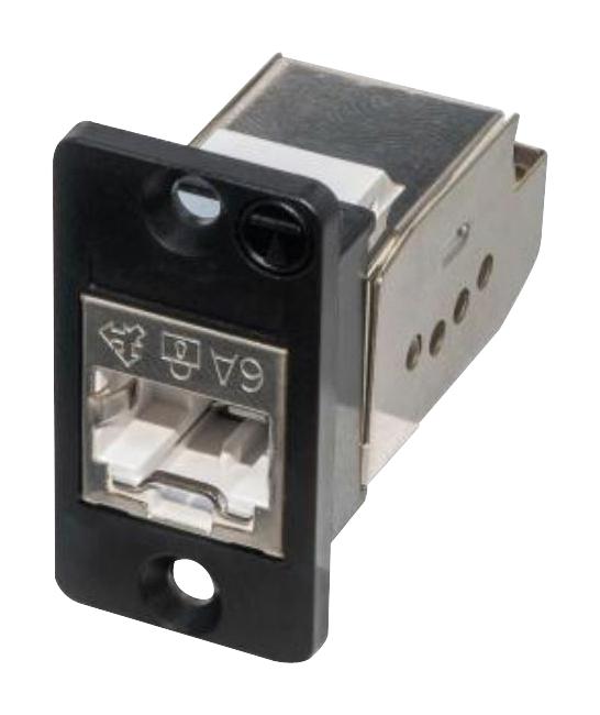 Tuk Sgksljbpm Rj45 Connector, Jack, 8P8C, 1Port, Panel