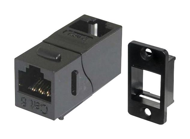 Tuk Sgack90Sbpm Mod Coupler, 90Deg Shld Rj45 Jack, Cat6A