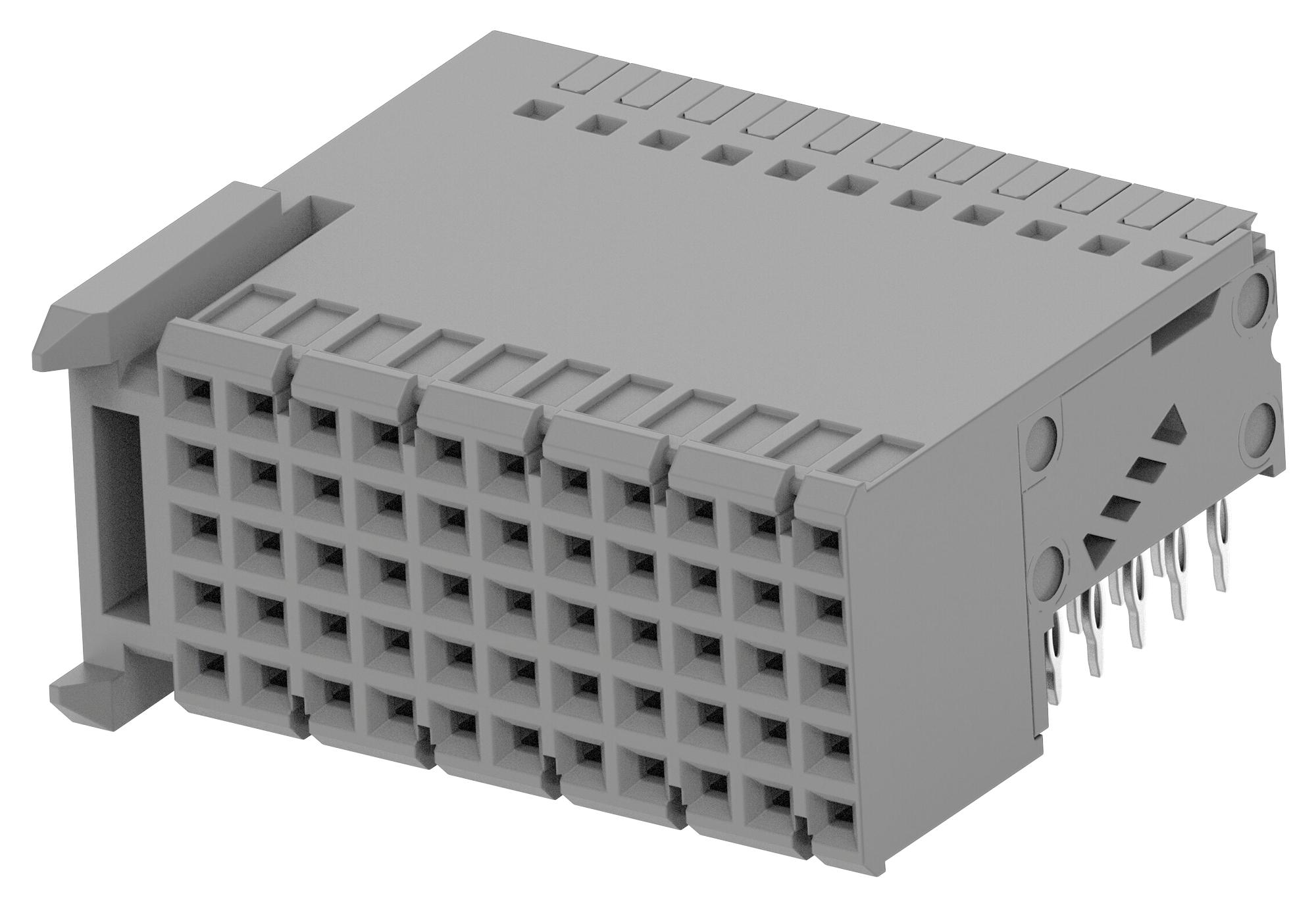 Amp Connectors / Te Connectivity 2389274-1 Conn, Backplane, R/a Rcpt, 55Pos, 5Row