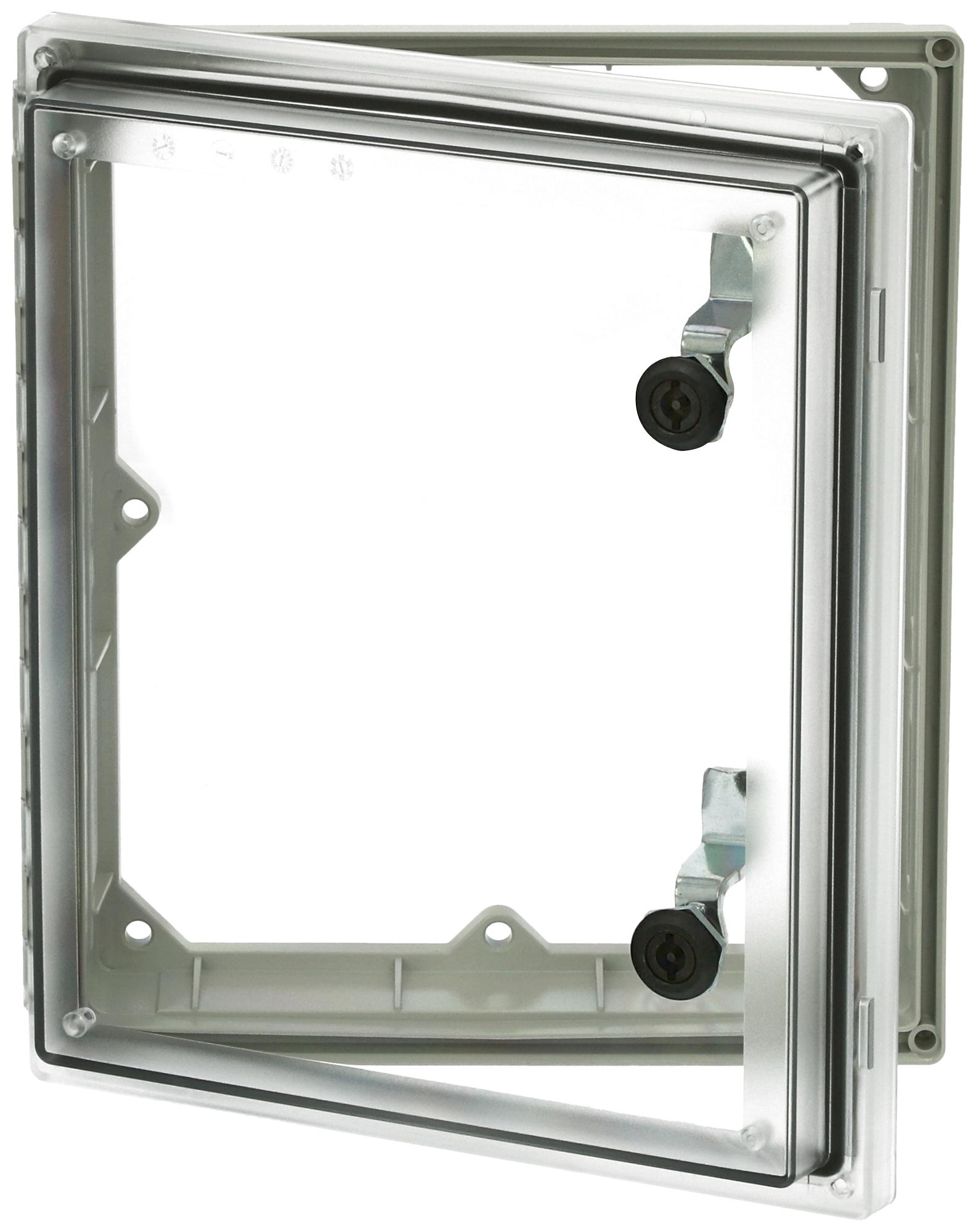 Fibox Pw 454009 T Inspection Window, 452mm X 400mm X 88mm