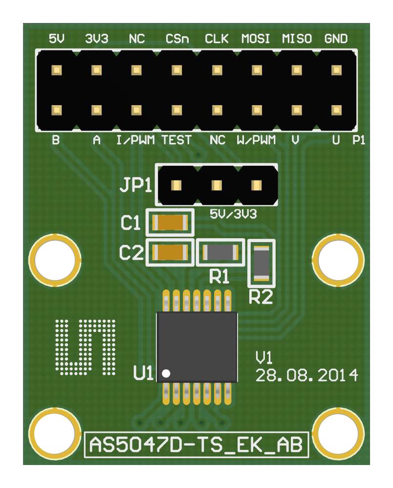 Ams Osram Group As5047D-Tsekab. Adapter Board, Ams Evaluation Kit