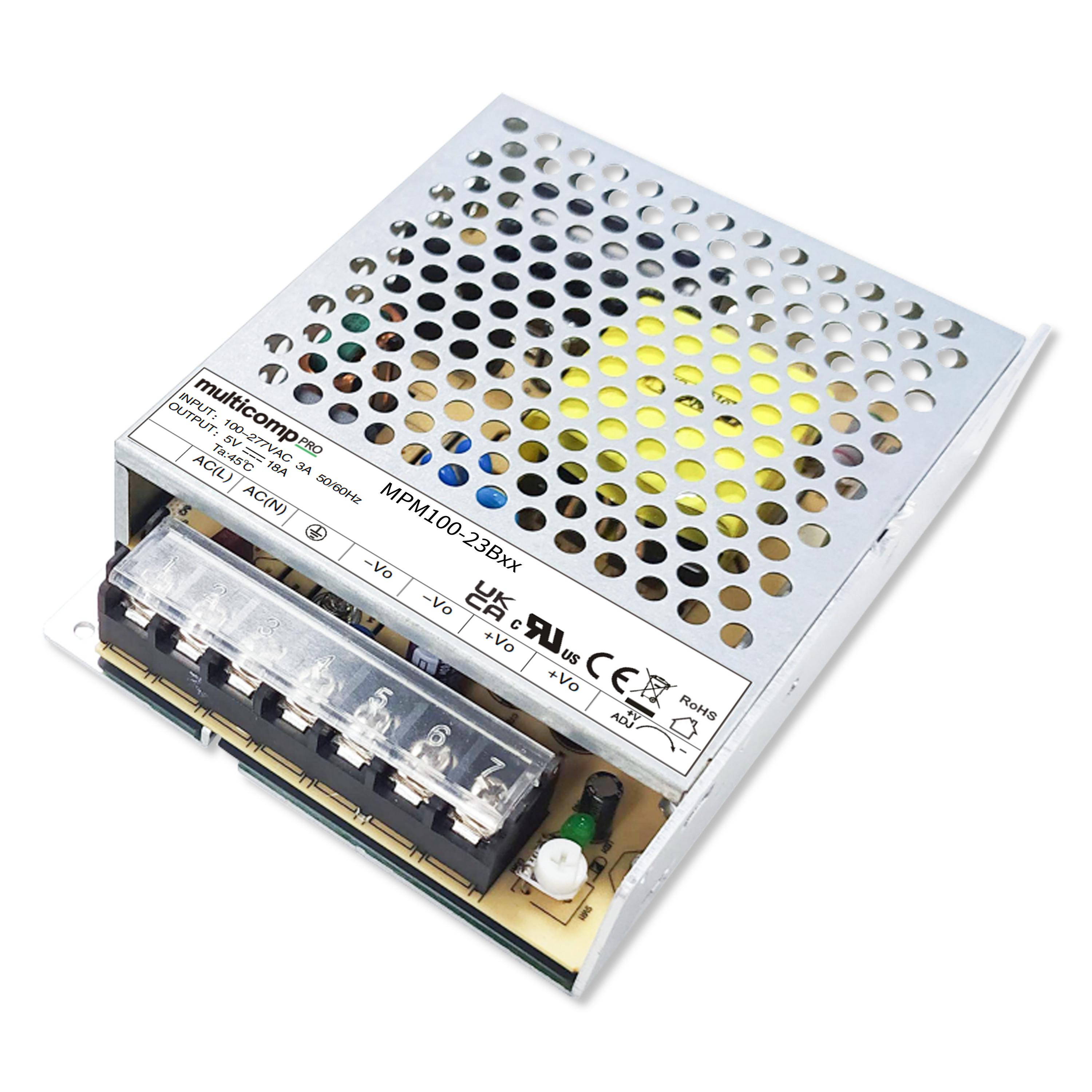 Multicomp Pro Mpm100-23B36 Power Supply, Ac-Dc, 36V, 2.8A