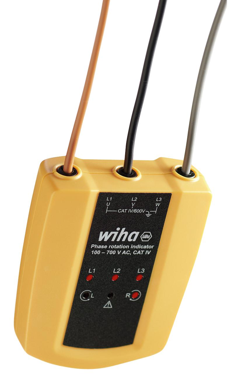 Wiha 45221 Phase Rotation Meter, 100V To 700V