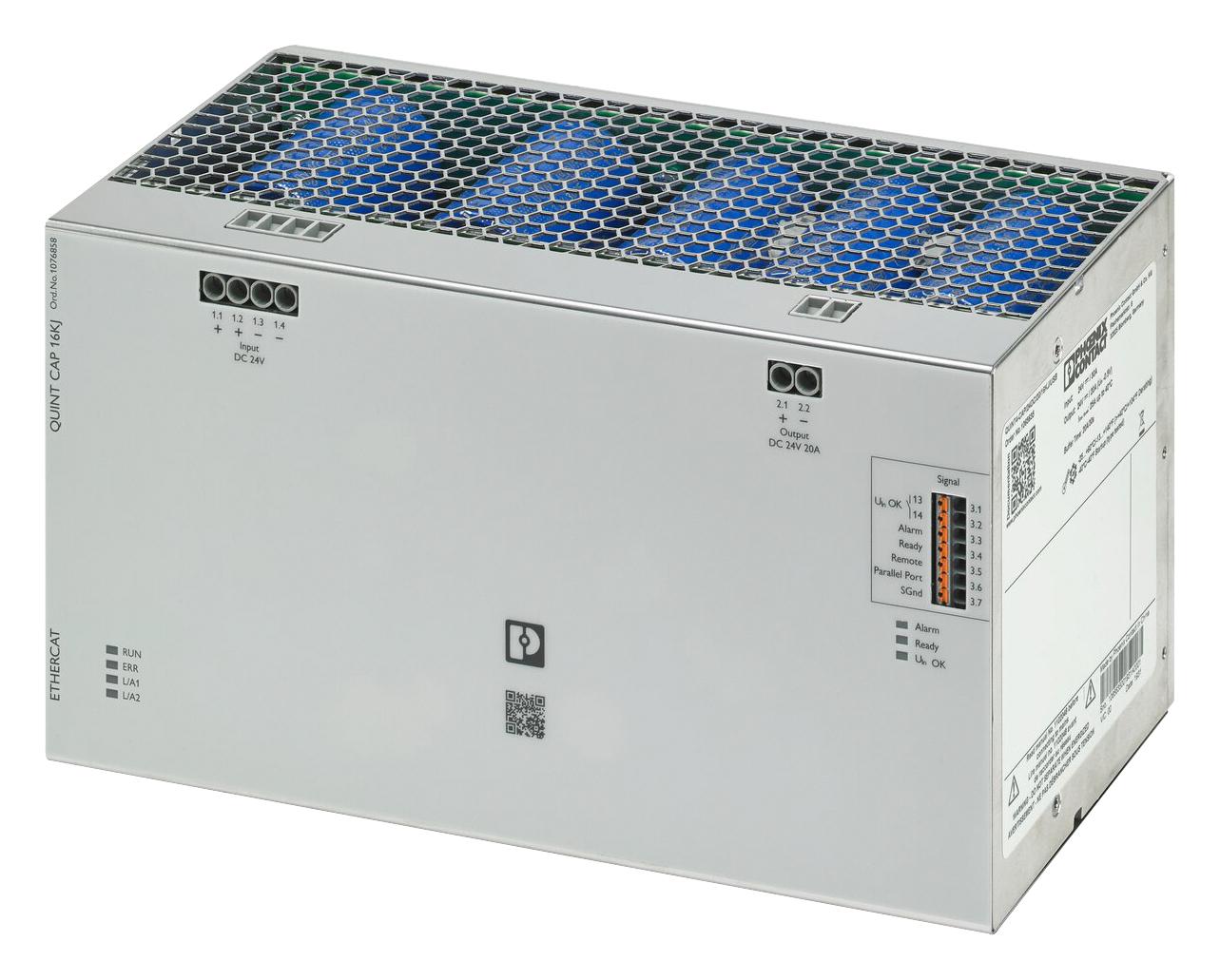 Phoenix Contact 1076858 Capacitoracity Module, Ups Unit