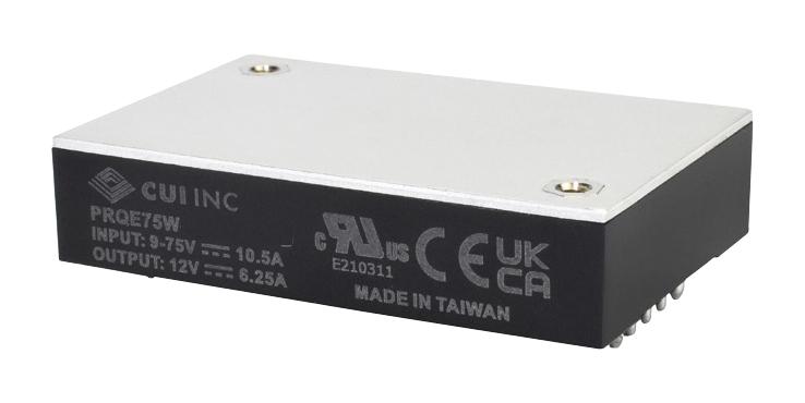 Cui Prqe75W-E12-S28-D Dc-Dc Converter, 28V, 2.67A