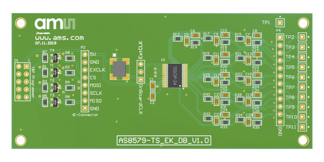 Ams Osram Group As8579-Tsekdb. Demo Kit, Capacitoracitive Sensor