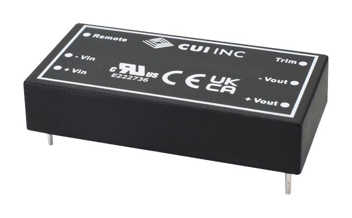 Cui Prfe20W-O72-S5-D Dc-Dc Converter, 5V, 4A