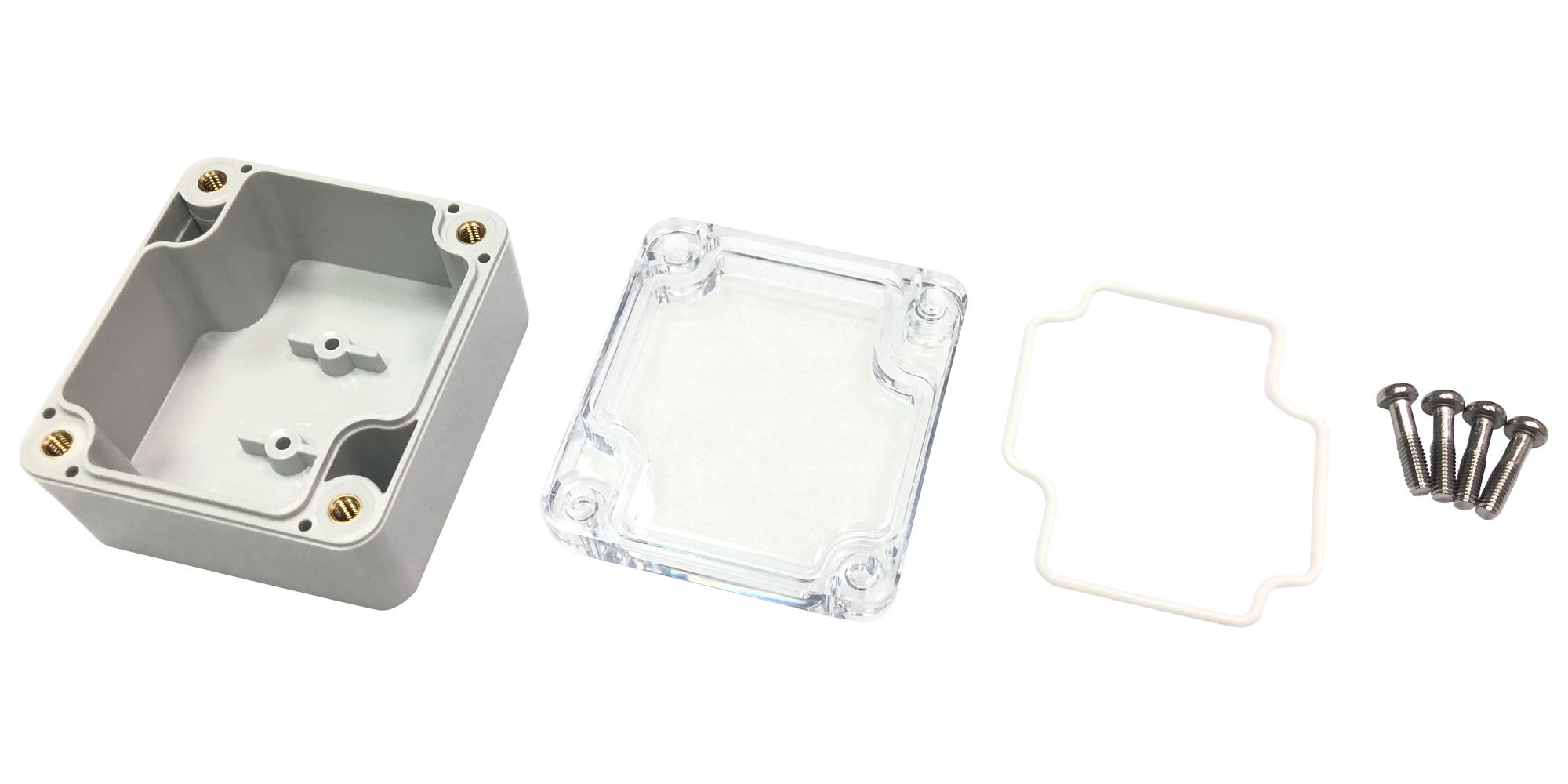 Multicomp Pro Mp009863 Enclosure, Pc/222mm X 146mm X 55mm/gry