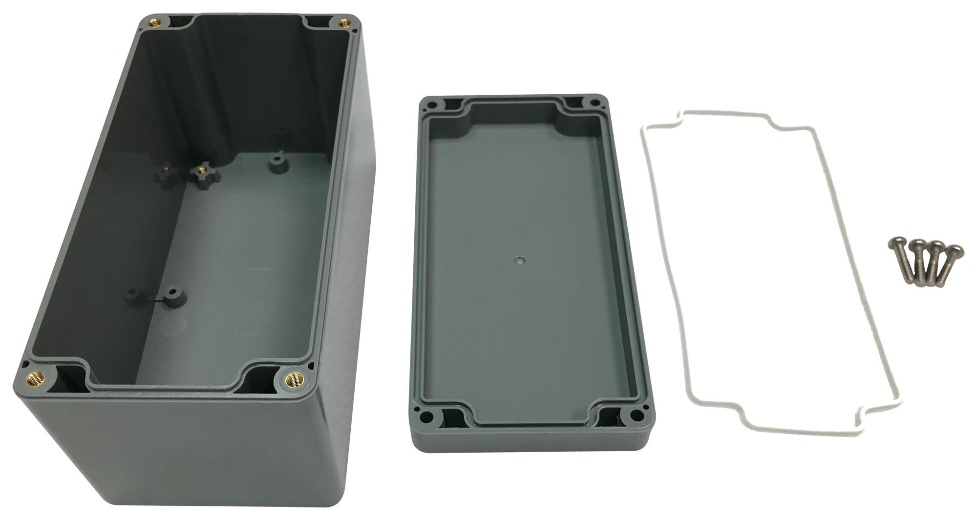 Multicomp Pro Mp009889 Enclosure, Abs/160mm X 80mm X 85mm/gry