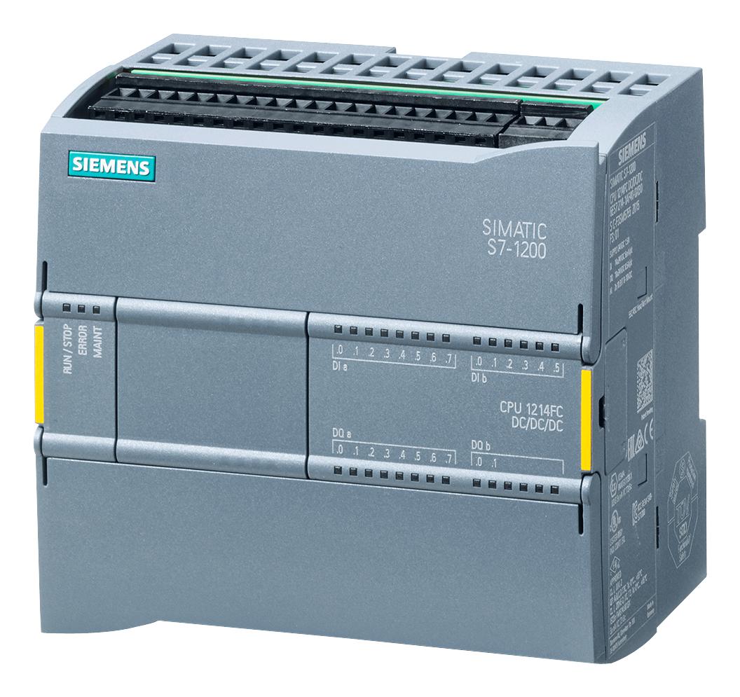 Siemens 6Es7214-1Af40-0Xb0. Processor/24Vdc/125Kb/2Ai/0Ao, 14Di/10Do