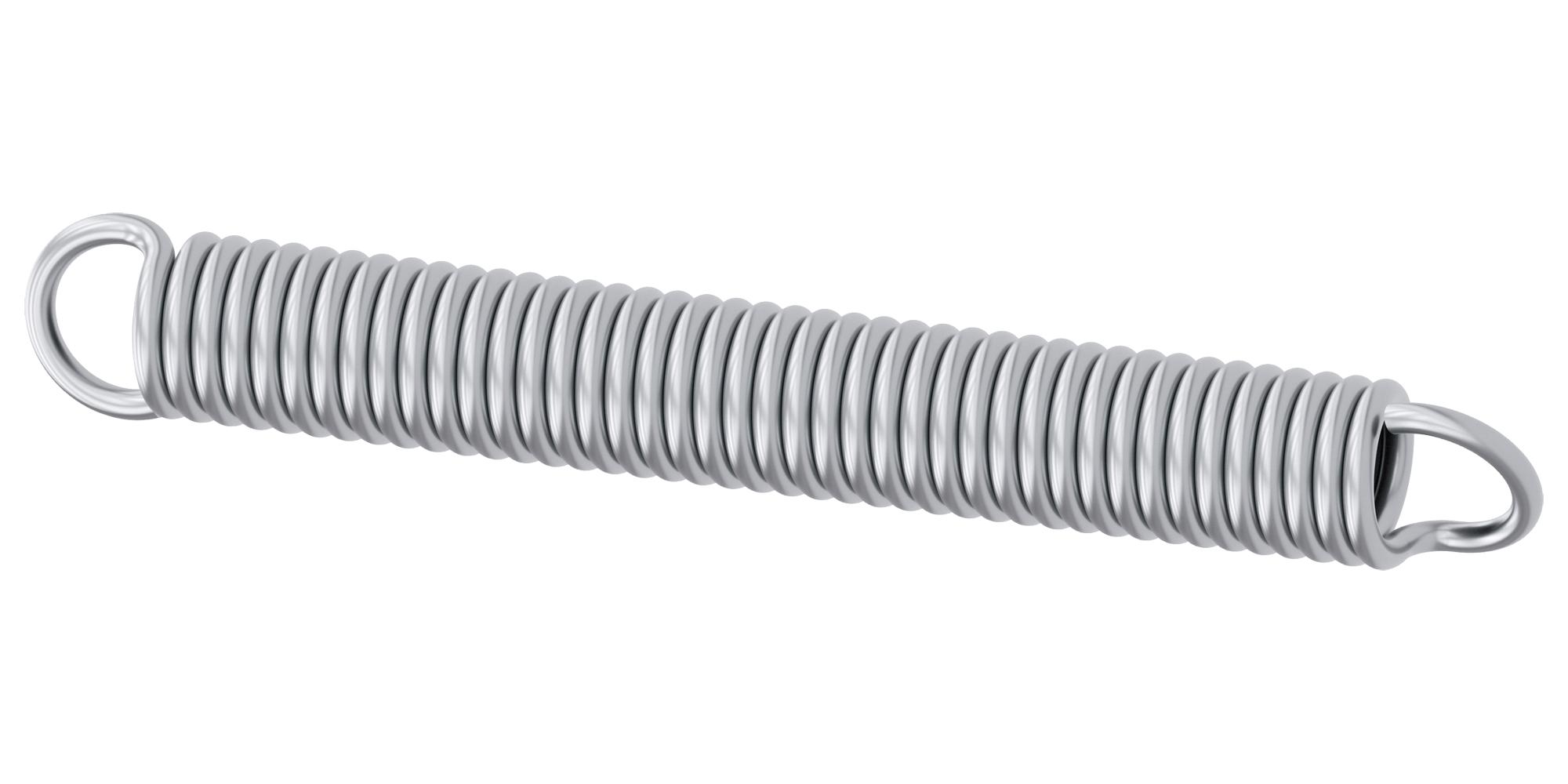 Siemens 3Se7931-1Ab. Tension Spring, 13N, Steel, 190mm