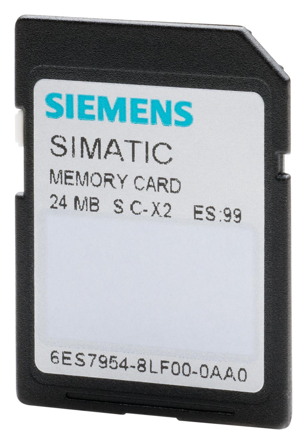 Siemens 6Es7954-8Lf03-0Aa0. Flash Memory Card, 24Mb