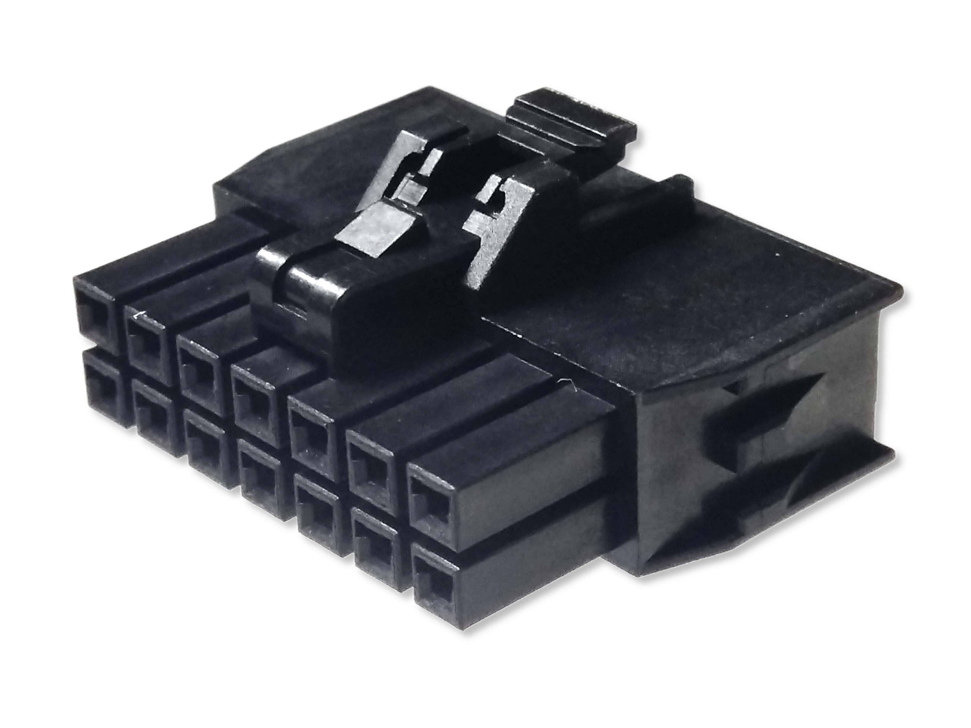 Multicomp Pro Mp-5550-14-Bk Connector Housing, Rcpt, 14Pos, 2.5mm