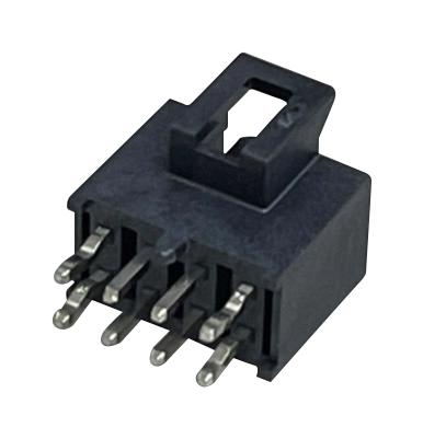 Multicomp Pro Mp-5551S-08T-Bk Connector, Header, 8Pos, 2Row, 2.5mm