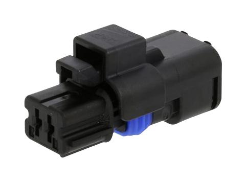 Aptiv/delphi 10820158 Connector Housing, Rcpt, 2Pos, Ip68, Blk